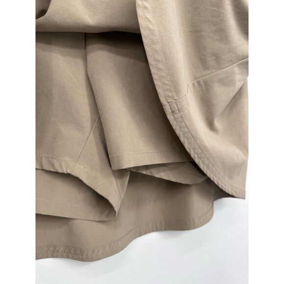 Athleta Soho Skort, Abalone tan  SIZE 4       v/70026462 back phone pocket zpper - Picture 5 of 11